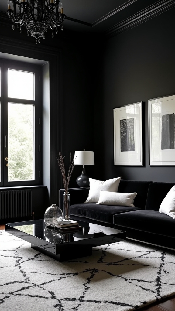timeless black and white elegance