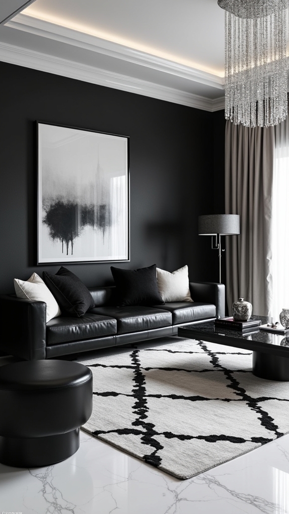 timeless black and white elegance