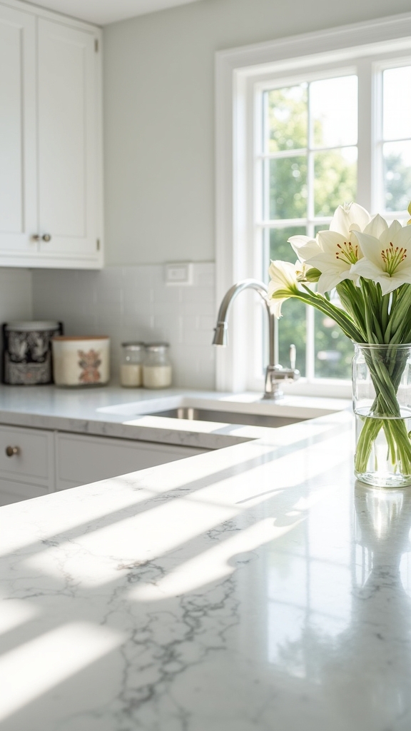 timeless elegance with carrara marble