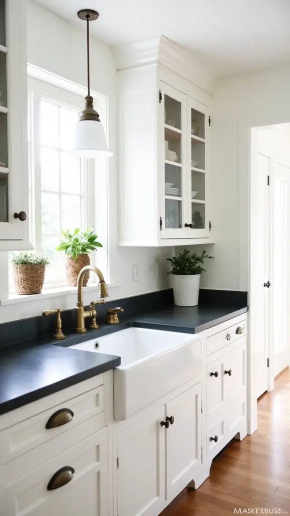 timeless farmhouse kitchen elegance