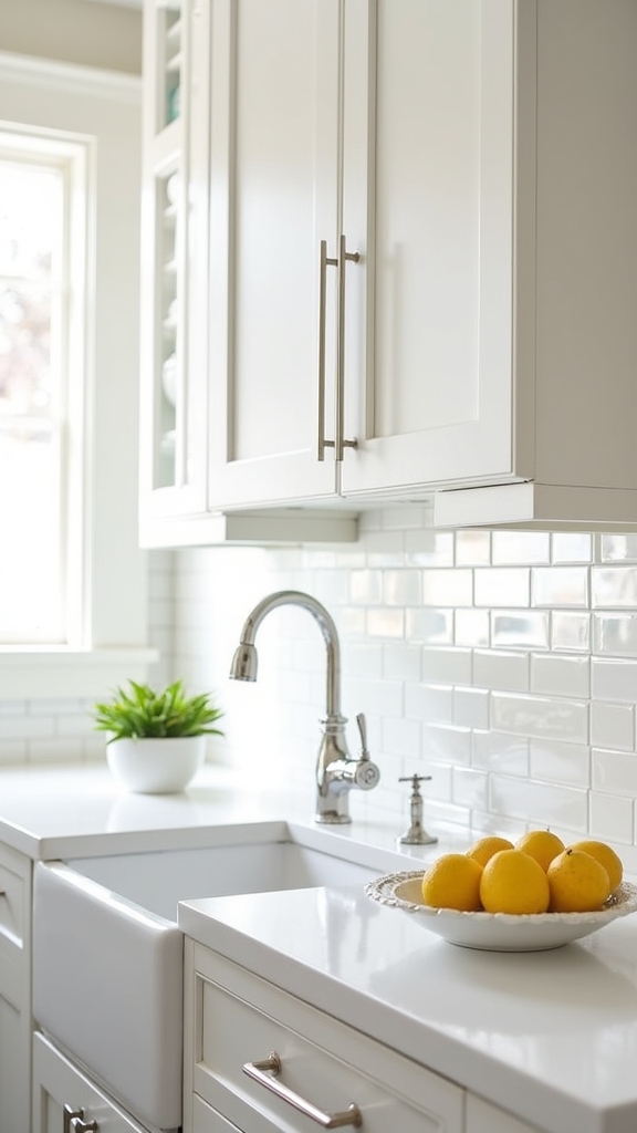 timeless low maintenance backsplash choice