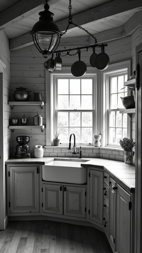 timeless rustic kitchen elegance