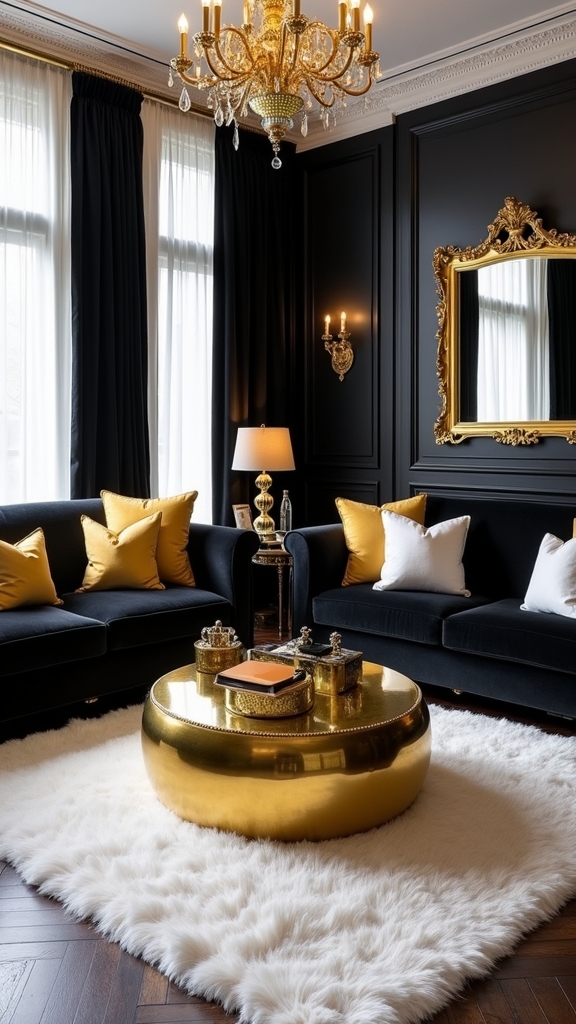 timeless sophistication with contrasts
