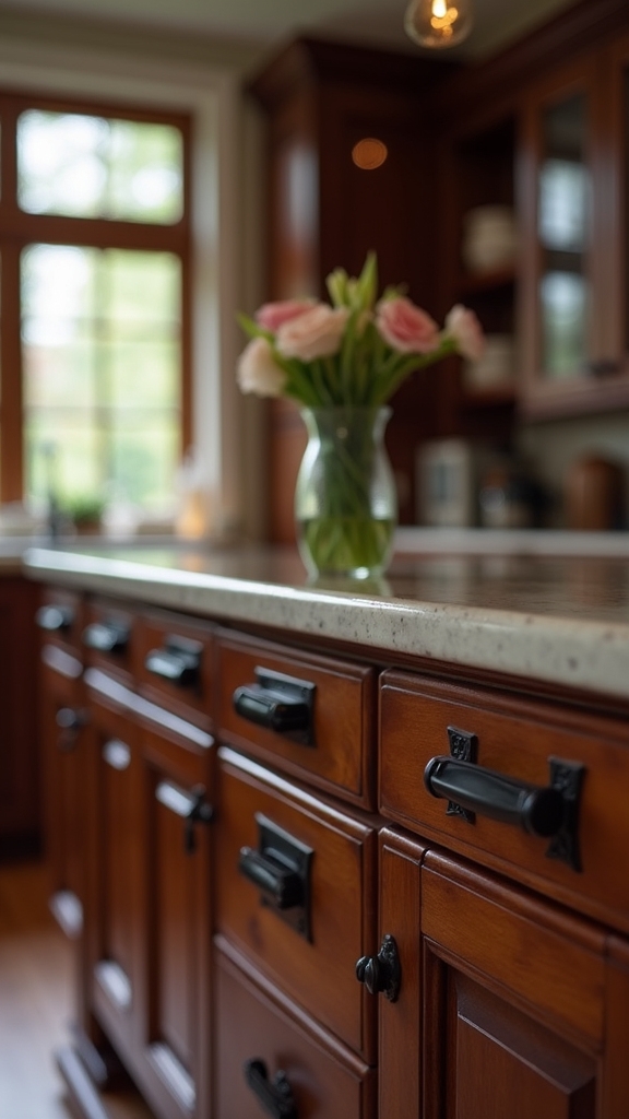 timeless vintage black handles