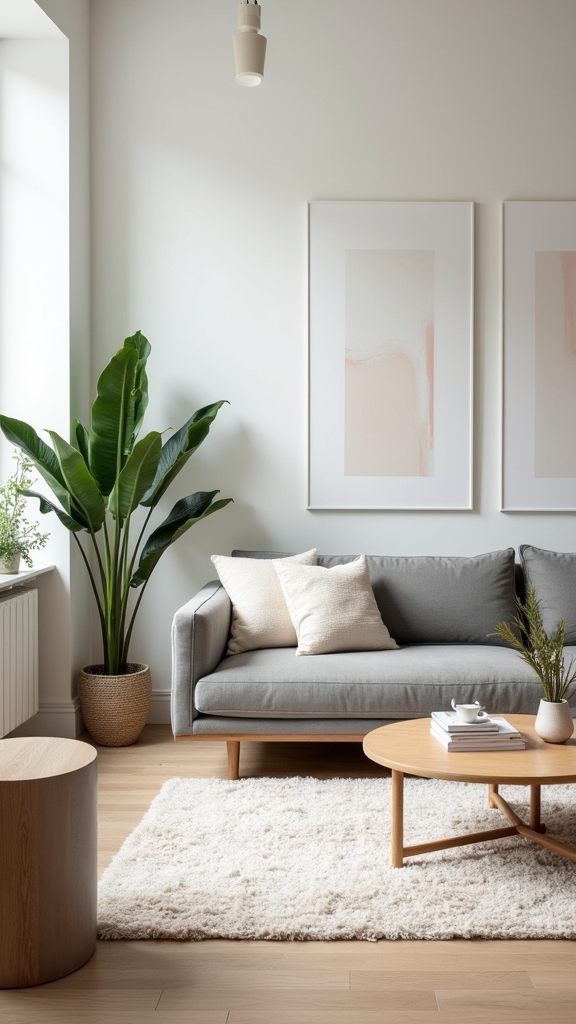 tranquil clean functional simplicity