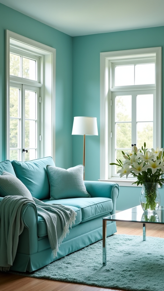 tranquil coastal living palette