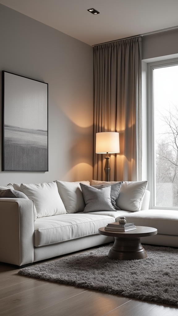 tranquil warm grey layering