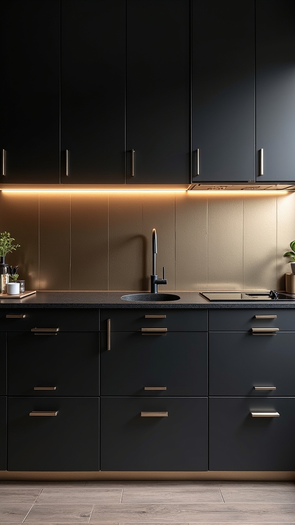 two tone kitchen sophistication