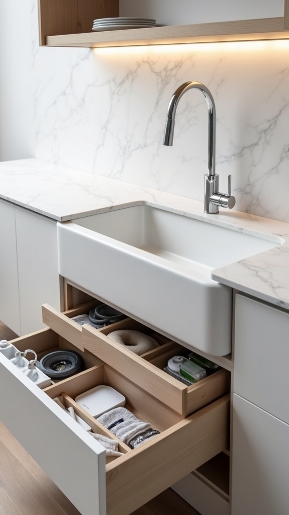under sink storage solutions enhance