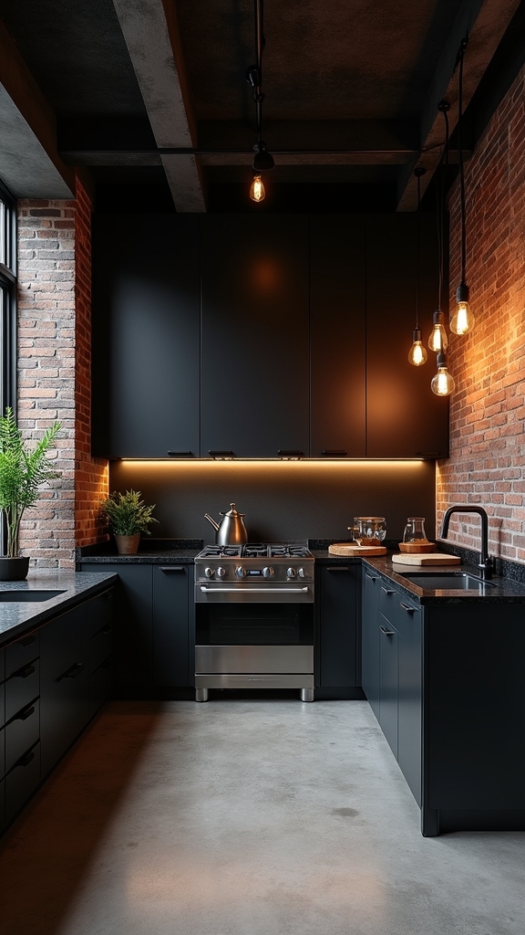 urban sophistication in kitchens