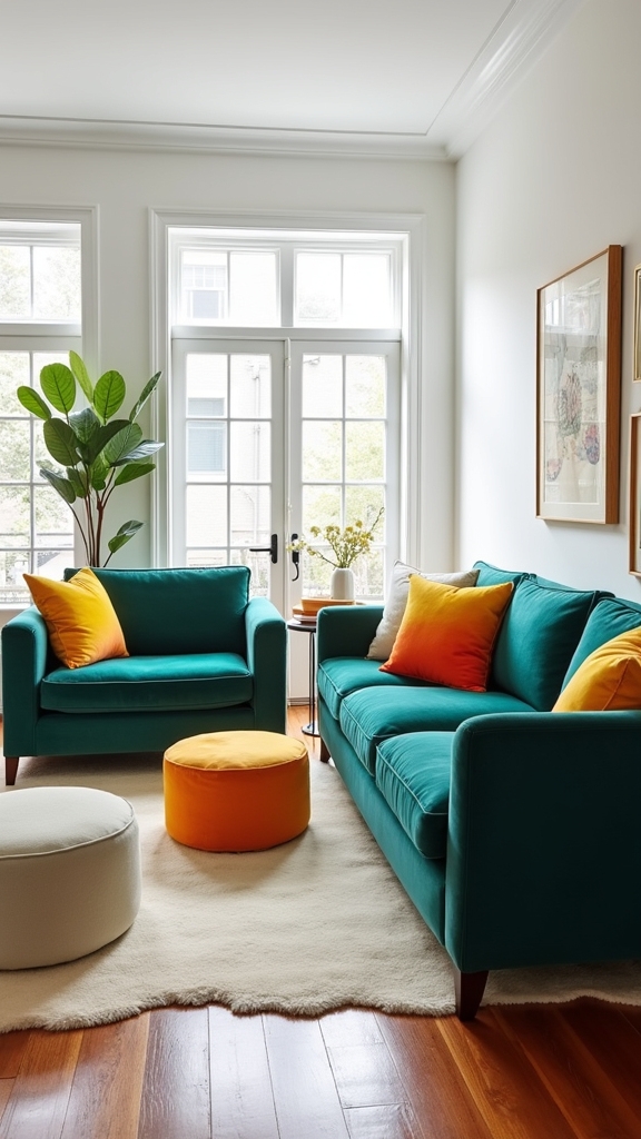 velvet elegance with ombr accents