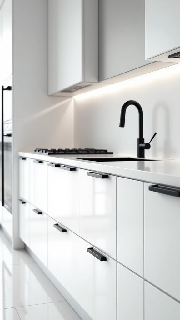 versatile black kitchen hardware