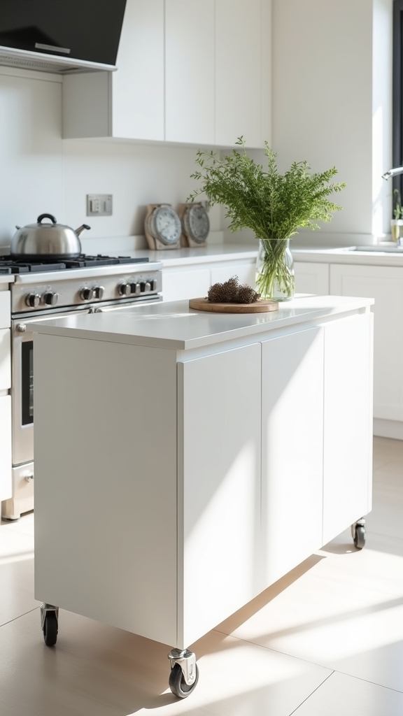 versatile mobile kitchen island