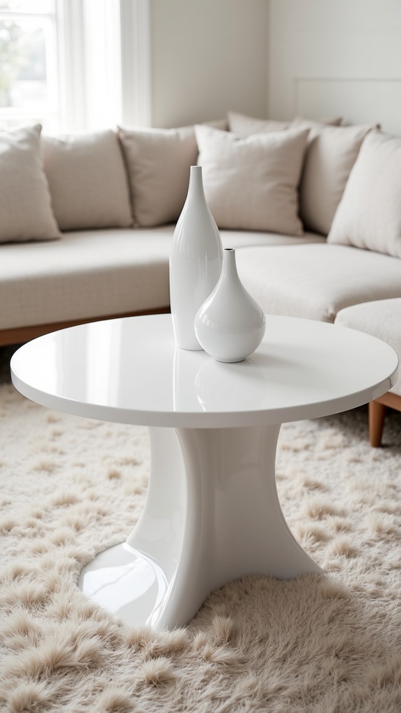 versatile sculptural table design