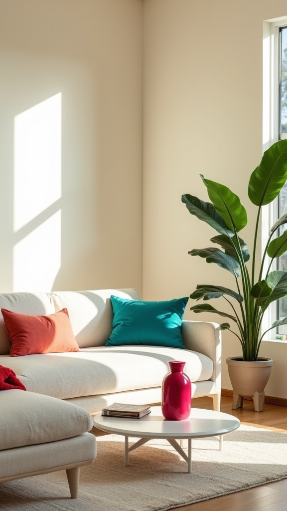 vibrant accents enhance cohesion