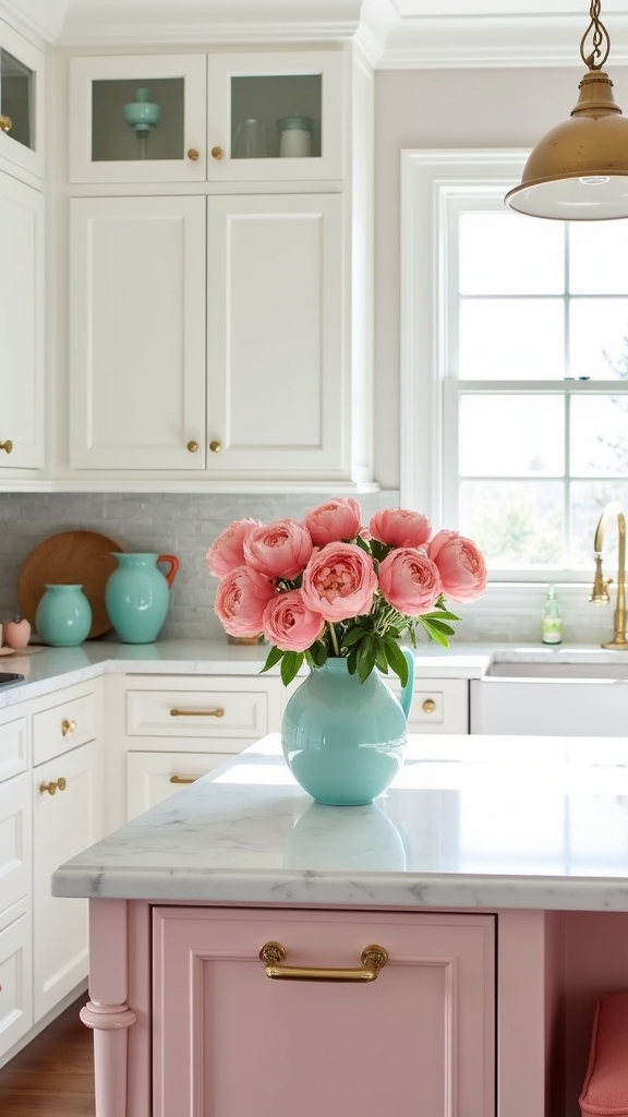 vibrant accents for kitchens