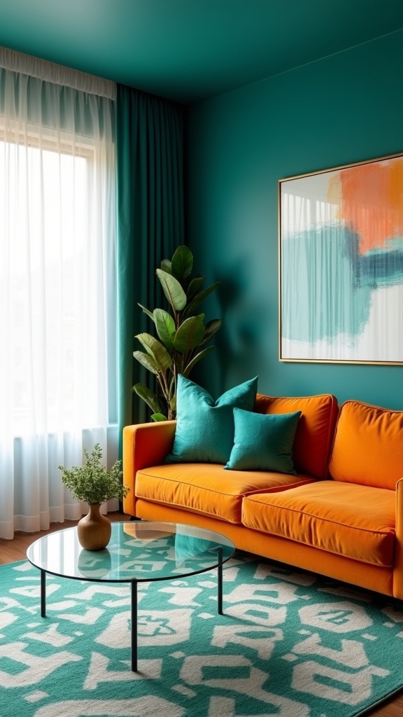 vibrant balance with warmth