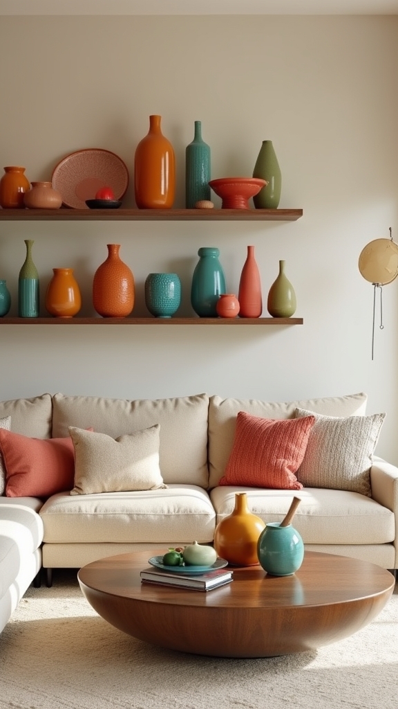 vibrant ceramics enhance interiors