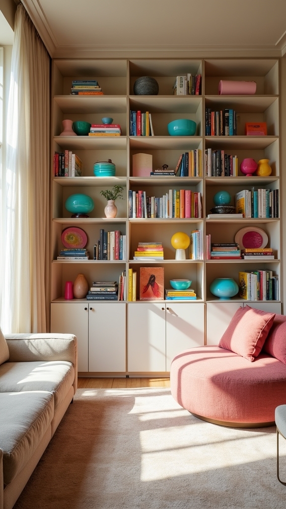 vibrant decor enhances harmony