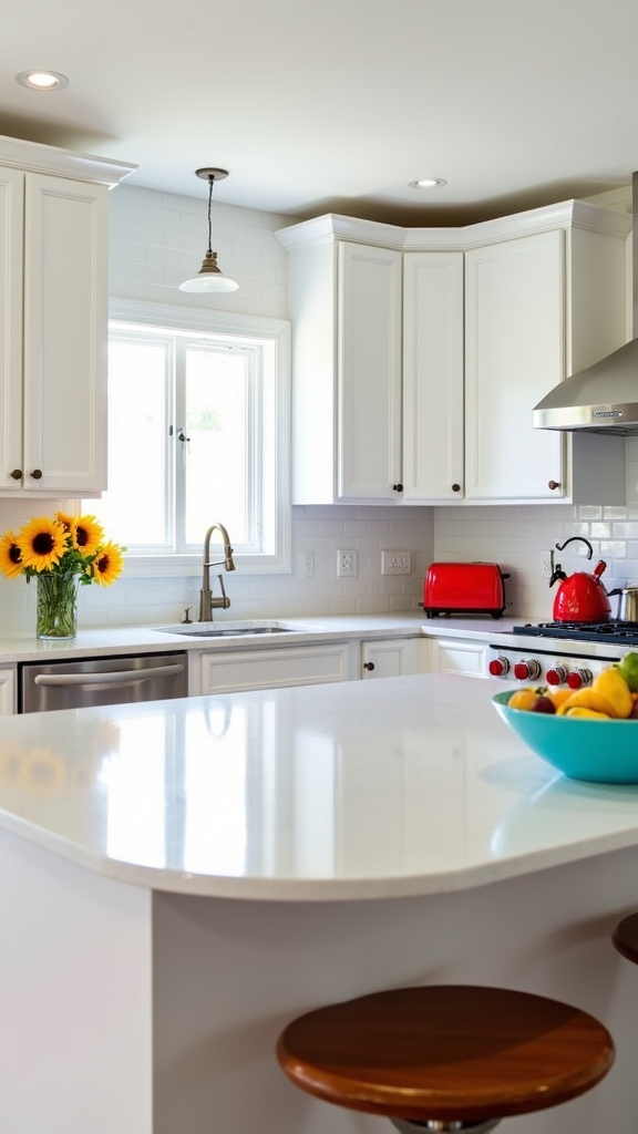vibrant kitchen accessories enhance