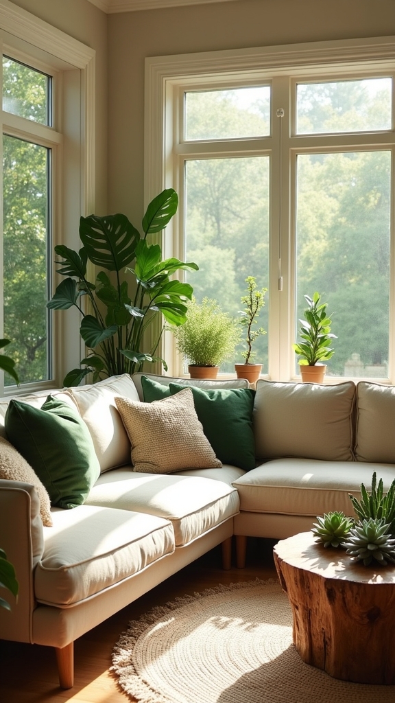 vibrant low maintenance botanical decor
