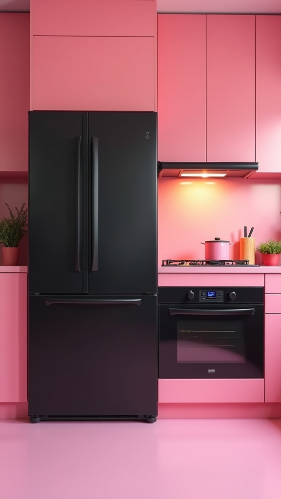 vibrant playful kitchen design