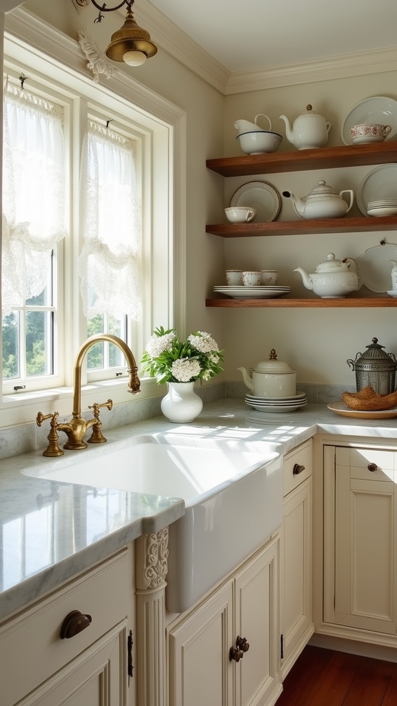 vintage charm in kitchens