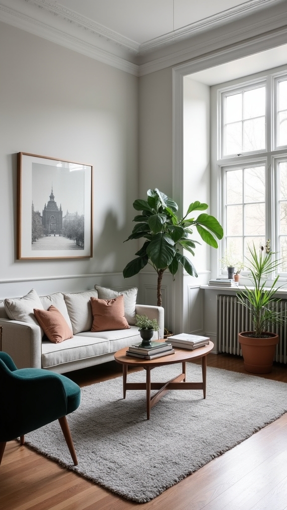 vintage elegance on gray