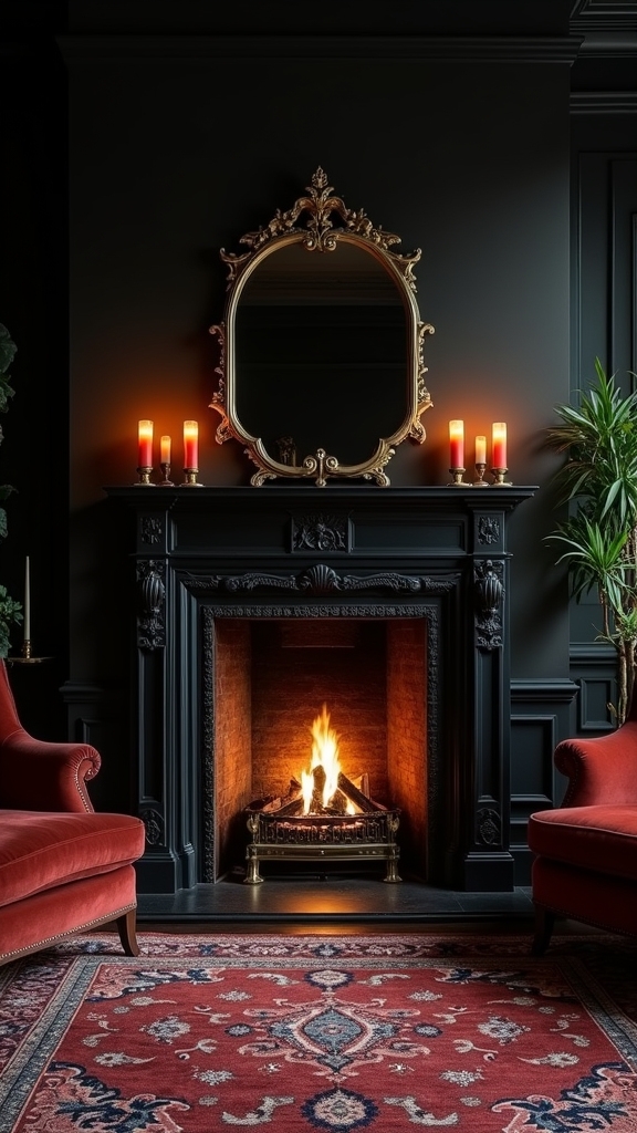 vintage elegance with warmth