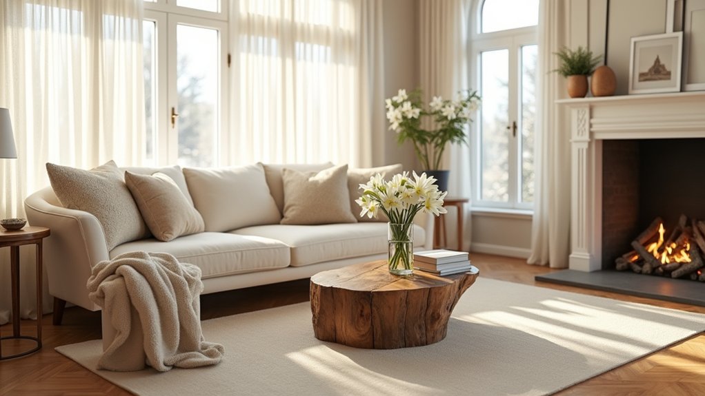 warm and inviting decor