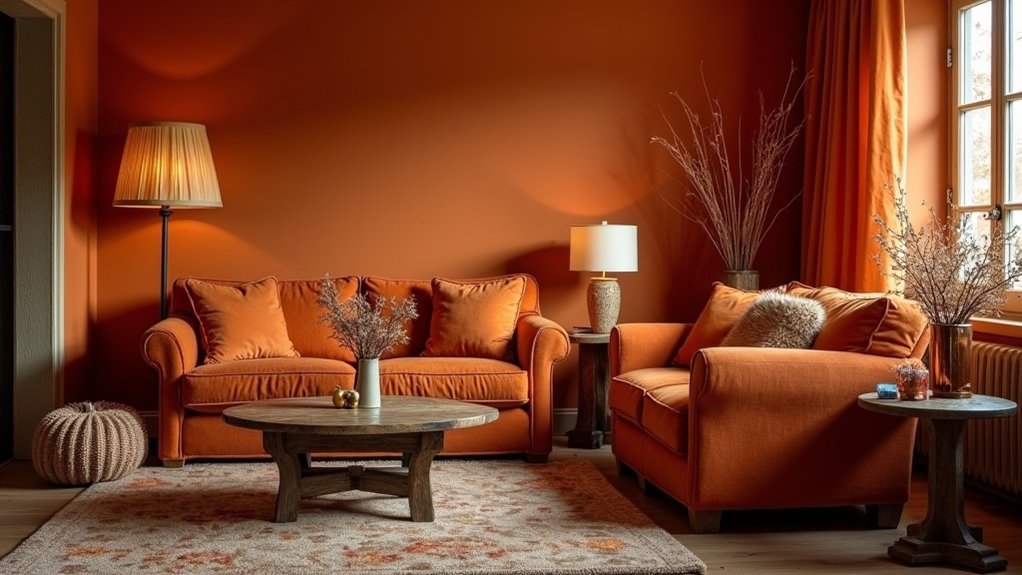 warm and inviting decor