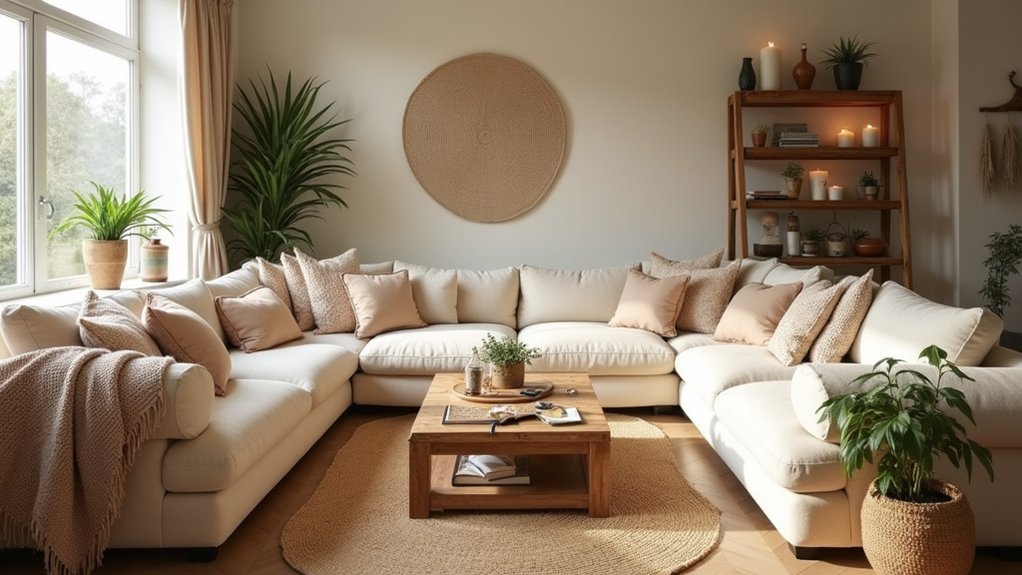 warm and textured decor