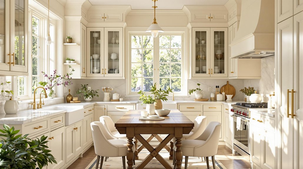 warm and timeless kitchens