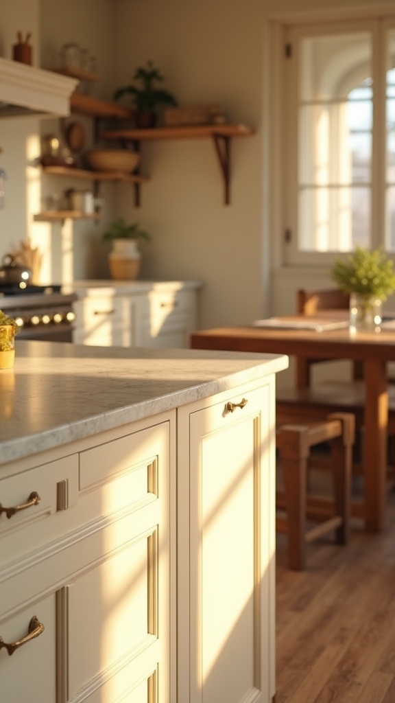 warm lighting enhances ambiance