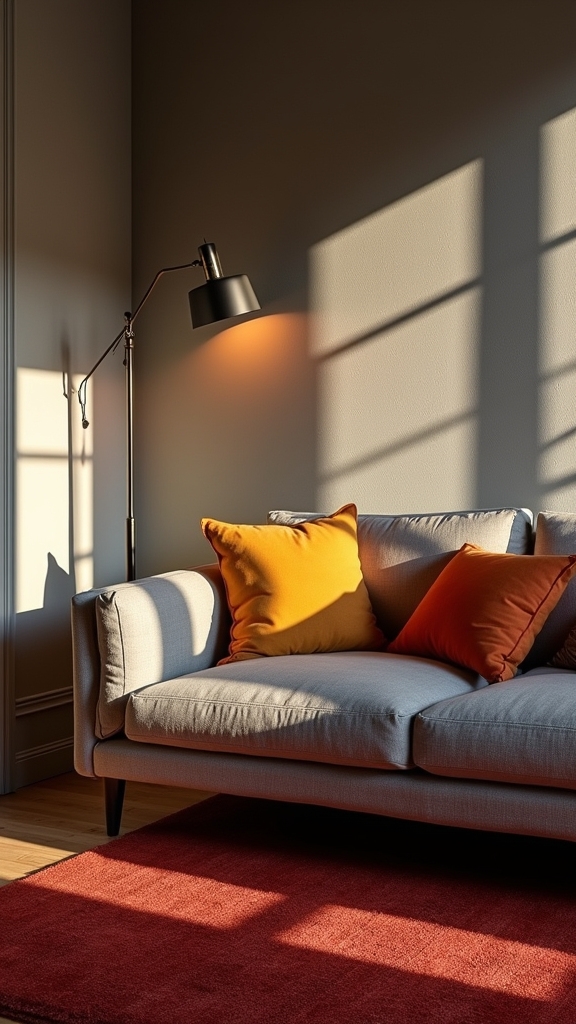 warm lighting enhances grey