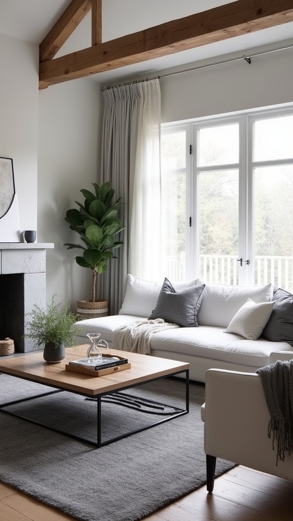 warm wooden elements enhance coziness