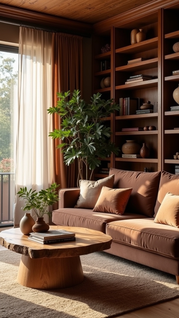 warmth through natural elegance