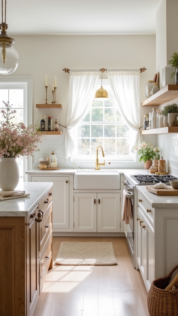 warmth through wooden accents