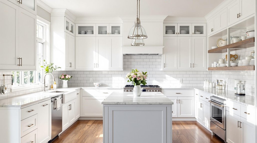 white kitchen design inspiration