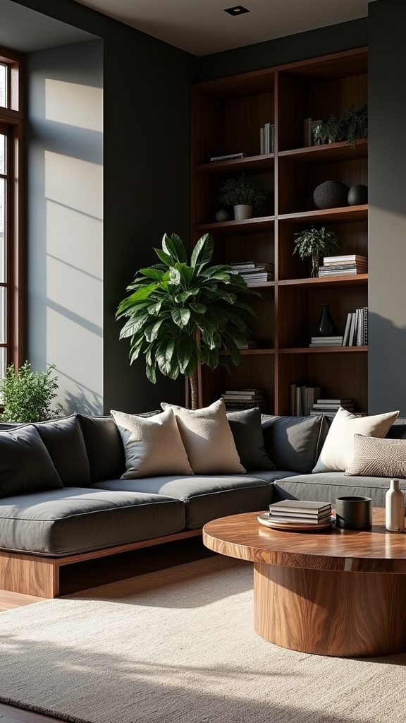 wooden elements enhance warmth