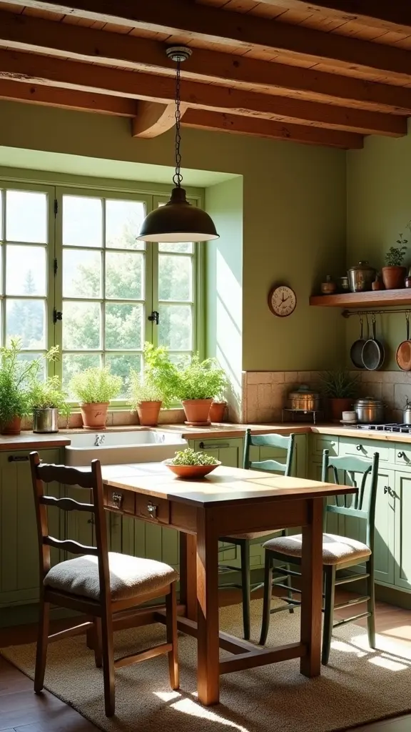 cozy farmhouse kitchen aesthetics