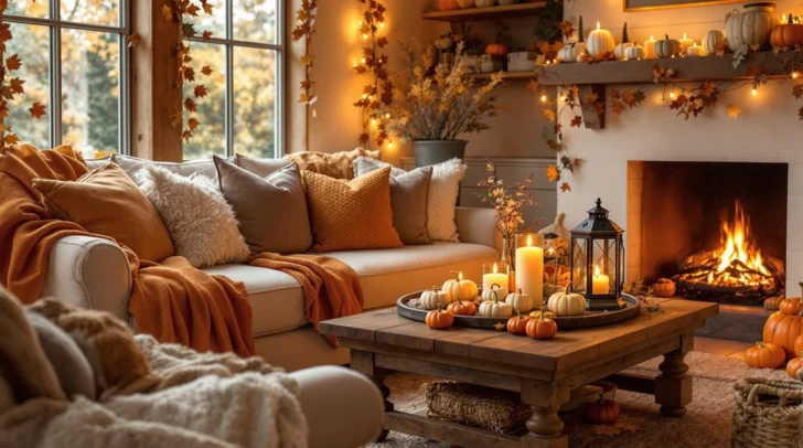 autumn themed cozy decor ideas