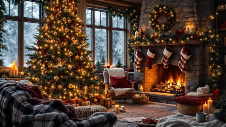 cozy christmas wallpaper ideas