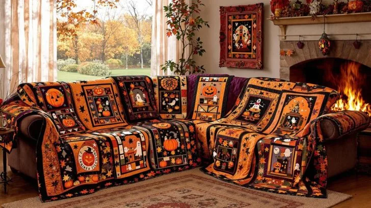 cozy halloween quilt inspiration