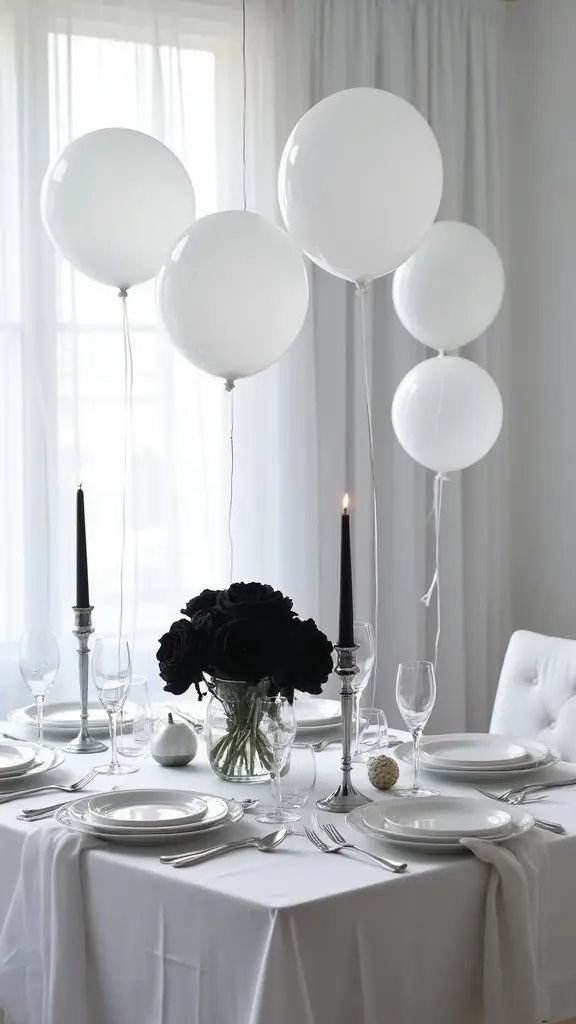 ethereal halloween minimalist decor