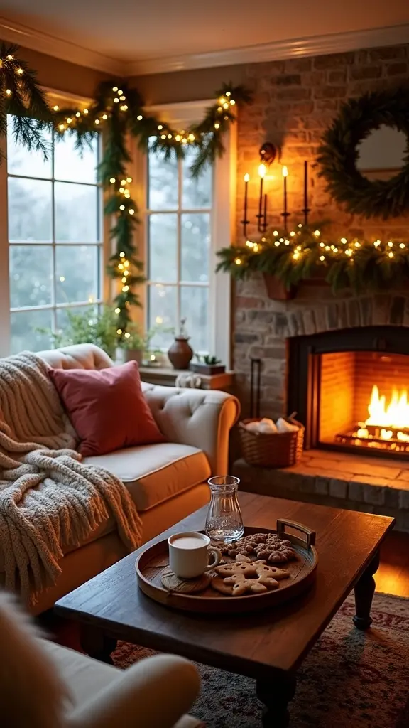 layered cozy decor elements