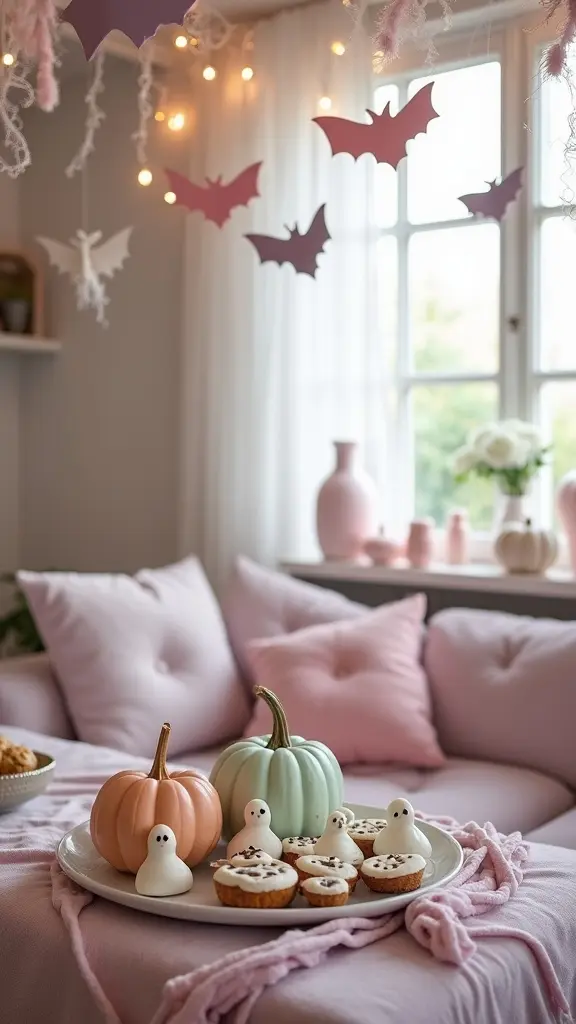 pastel halloween celebration aesthetic