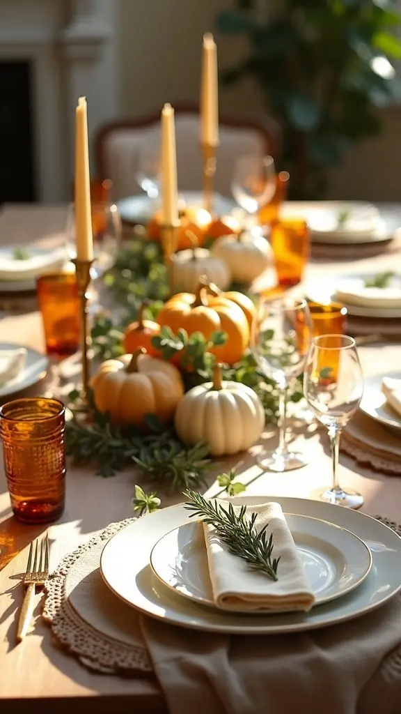 thoughtful thanksgiving table setting
