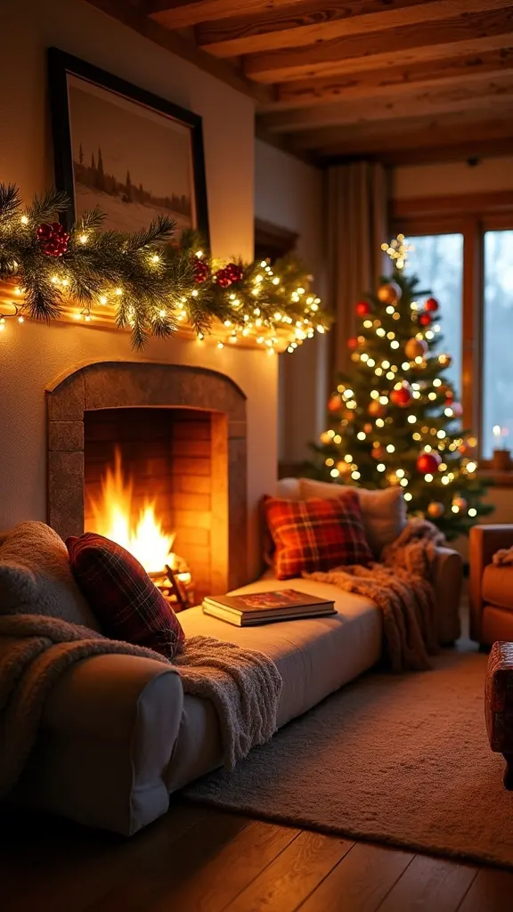 twinkle lights enhance ambiance