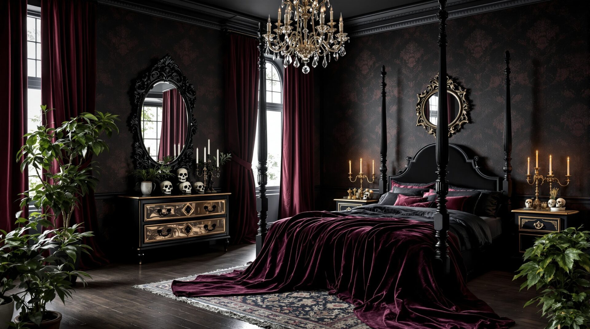 14 Goth Bedroom Ideas for a Bold Makeover
